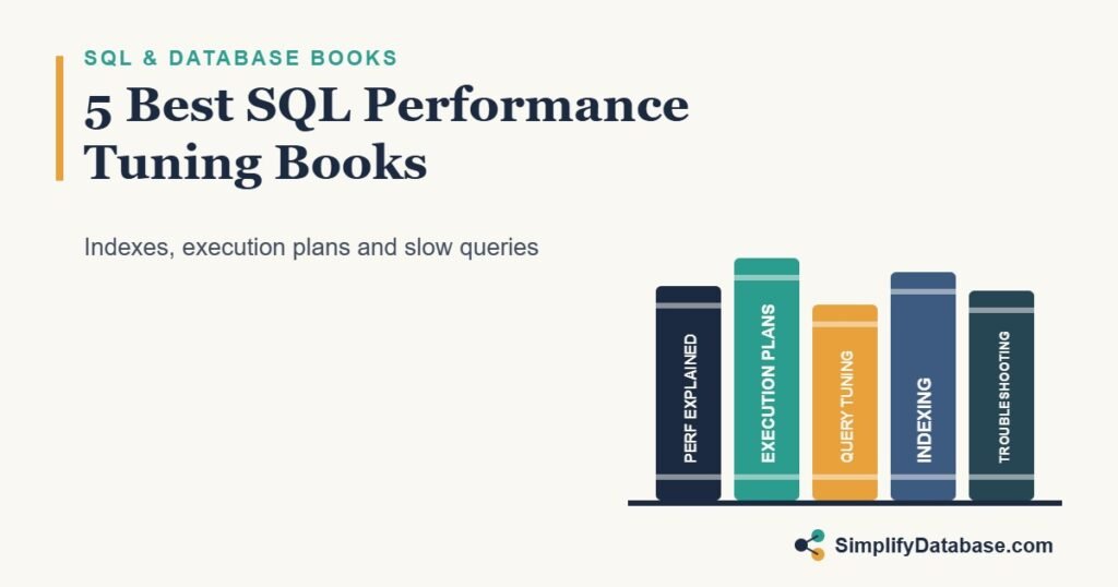 The 5 best SQL performance tuning books